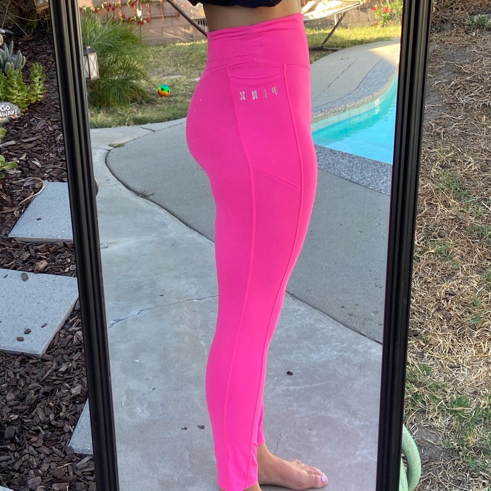 Pink leggings